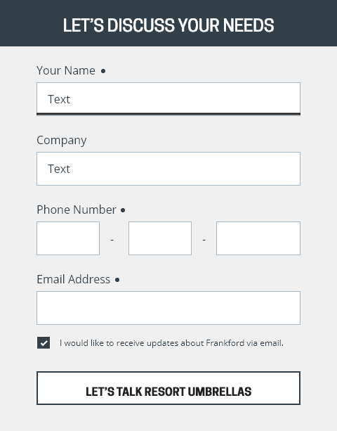 Form Placeholder