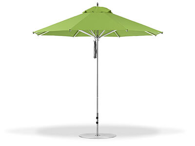 Green Frankford umbrella featured in the Market collection